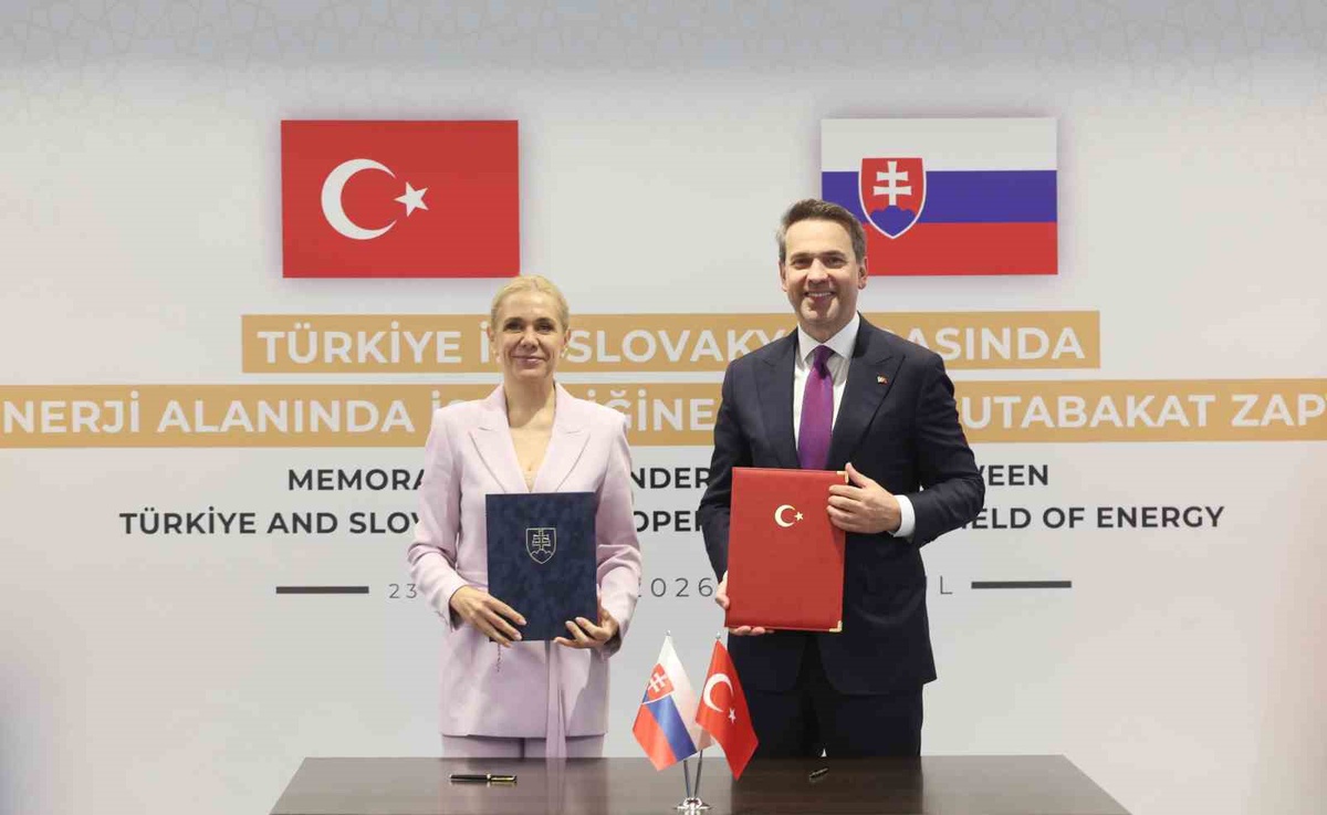 Enerji Bakanlığı ile Slovakya Ekonomi Bakanlığı doğal gaz odaklı mutabakat imzaladı