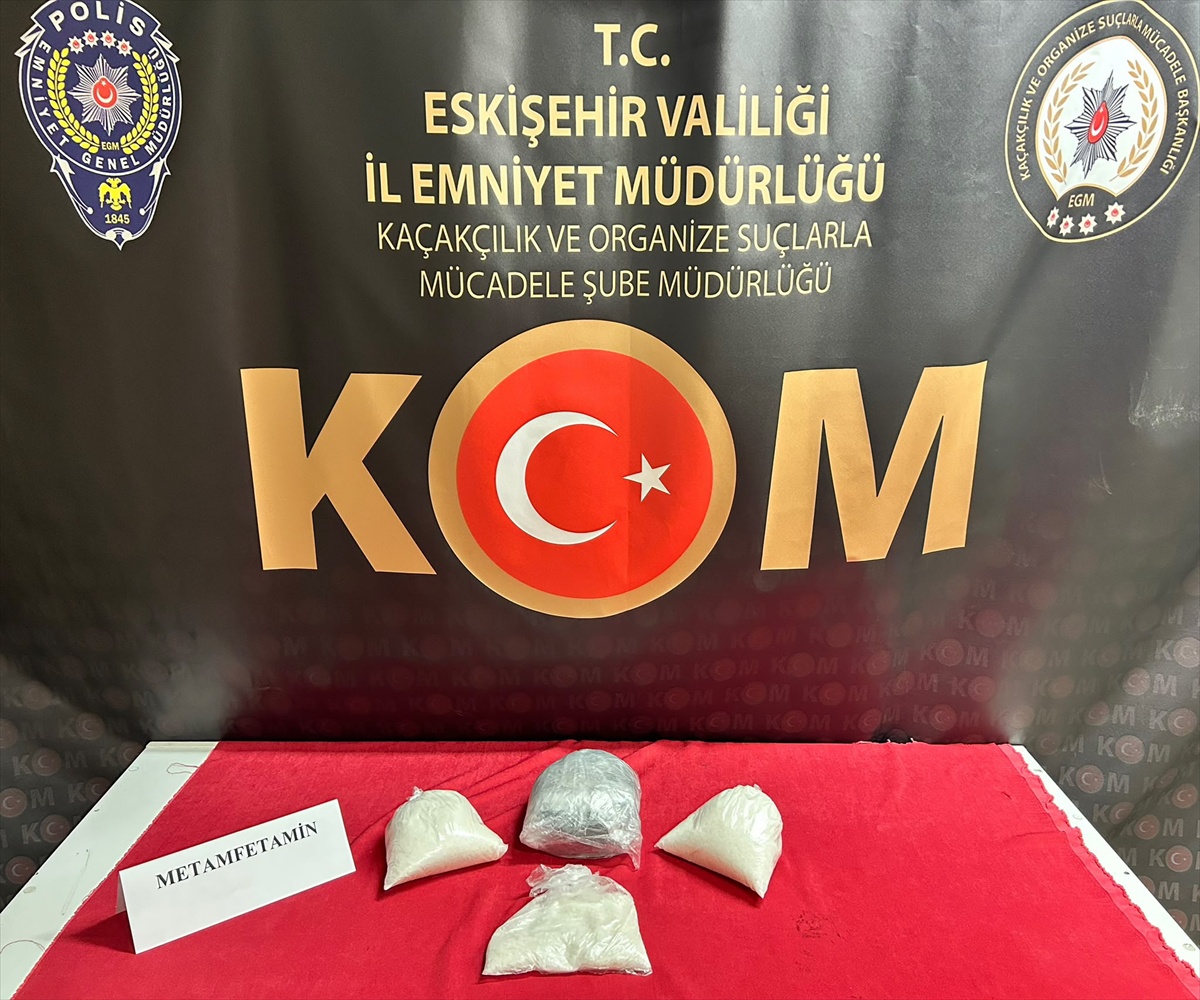 Eskişehir'de kaçak alkol ve uyuşturucu operasyonunda 1 şüpheli gözaltına alındı