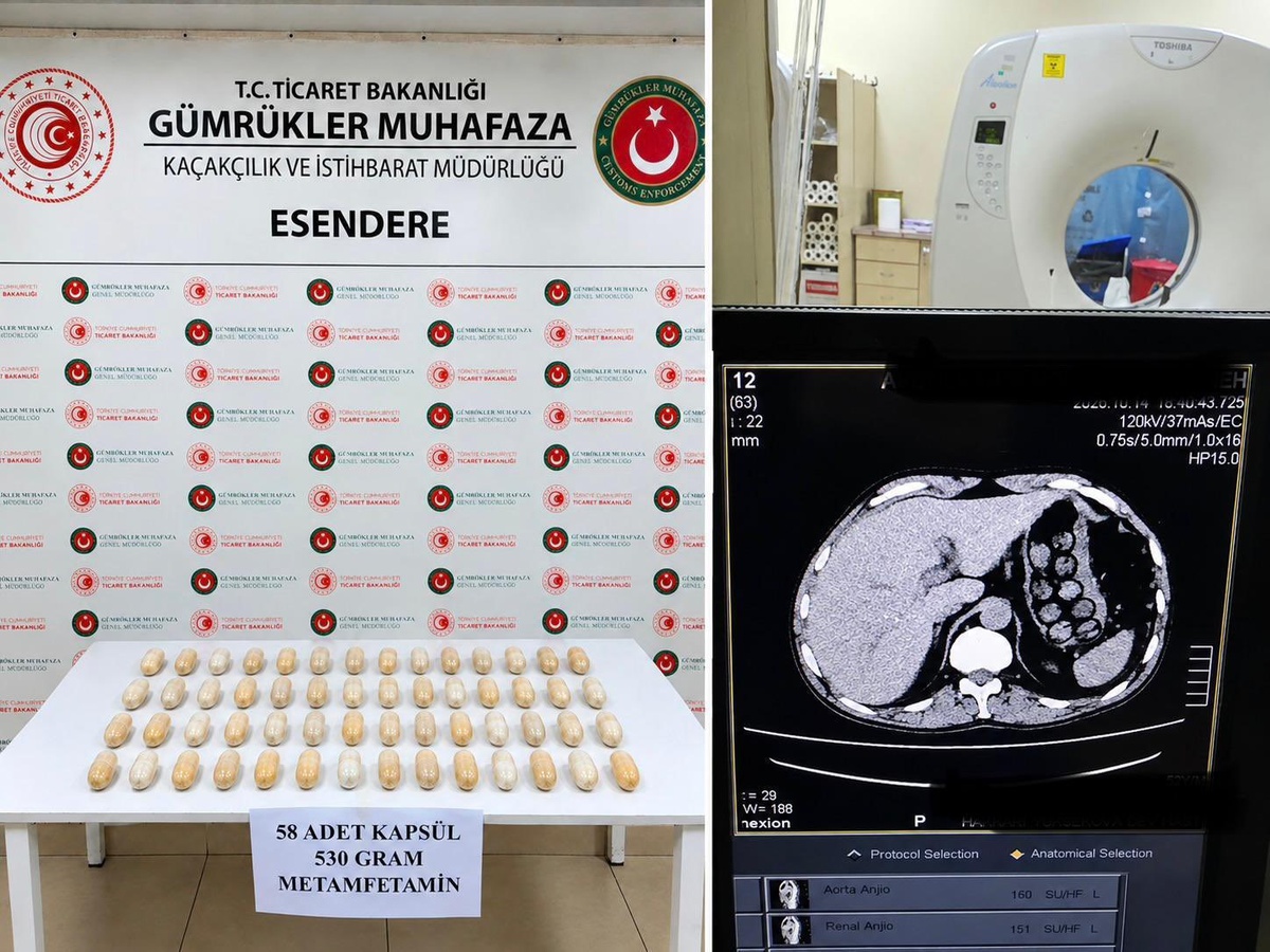 Hakkari Esendere'de iki operasyonda 1 kilo 513 gram metamfetamin ele geçirildi