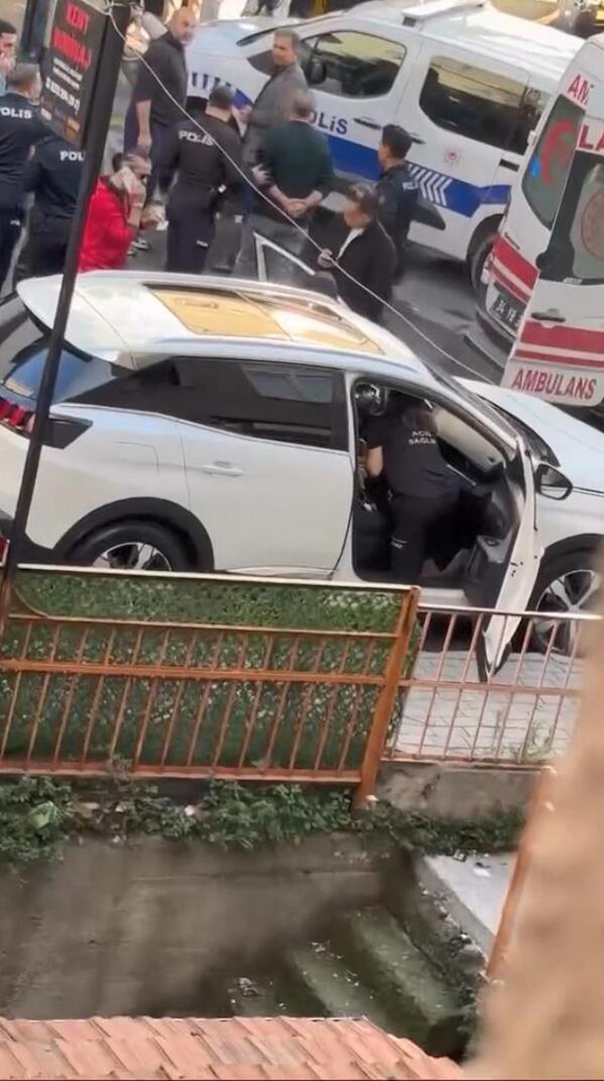Kağıthane'de vurulan taksi şoförü Eser Aktaş'ın saldırı anları kamerada yer aldı