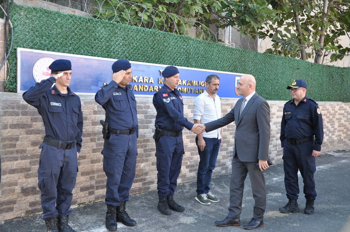 Malkara Kaymakamı Koç, jandarma ve itfaiyeyi ziyaret ederek bilgi aldı
