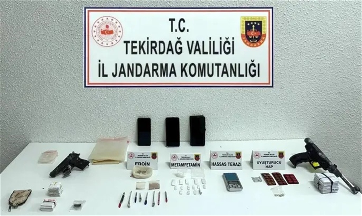 Marmaraereğlisi’nde uyuşturucu operasyonunda bir tutuklama