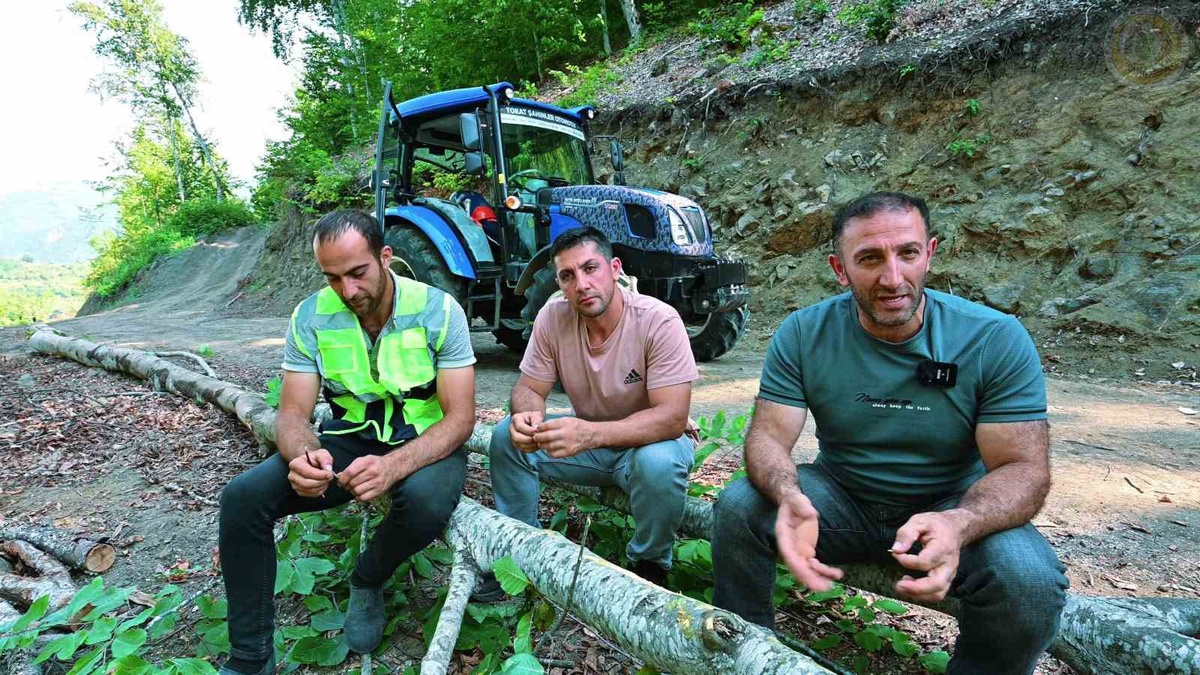 Tokat Erbaa'da köyüne dönen vatandaş ORKÖY'den 1 milyon 300 bin TL krediyle traktör aldı