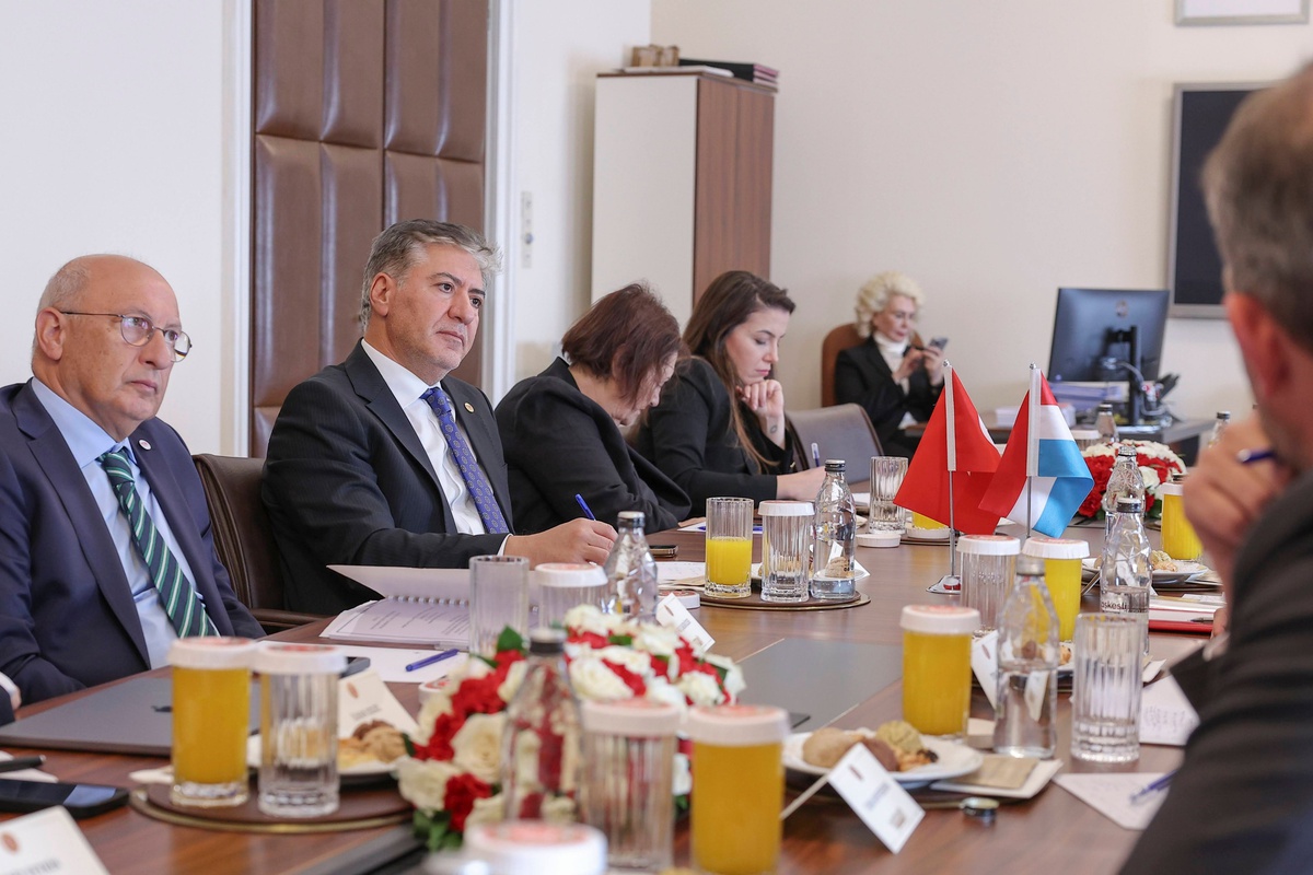 YENİ Parti heyeti, Lüksemburg Temsilciler Meclisi Başkanı Wiseler ile TBMM'de görüştü