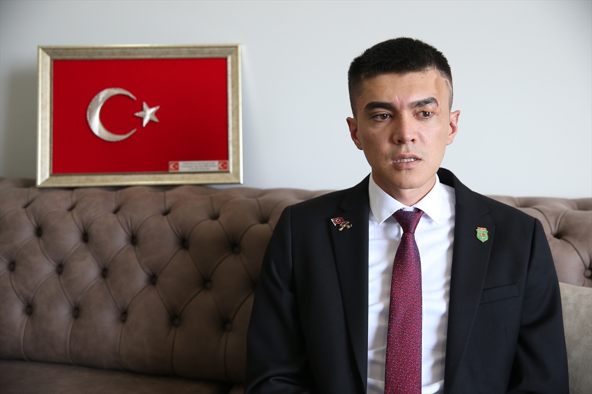 Zorluklara rağmen mücadeleyi bırakmayan gazi, hayata umutla bakıyor