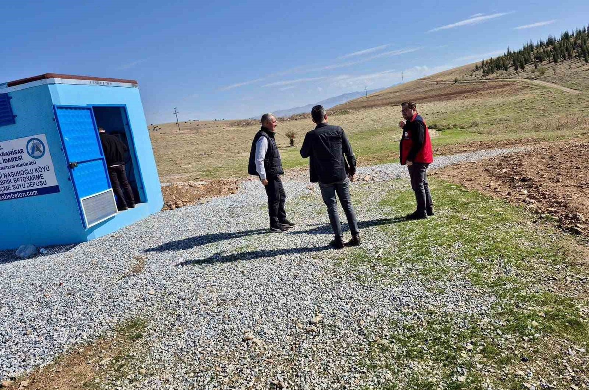 Afyonkarahisar İl Tarım ve Orman Müdürlüğü meralarda su ihtiyacını inceledi