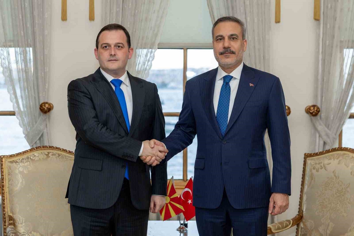 Dışişleri Bakanı Fidan, Kuzey Makedonya Devlet Bakanı Zeynula ile basına kapalı görüştü