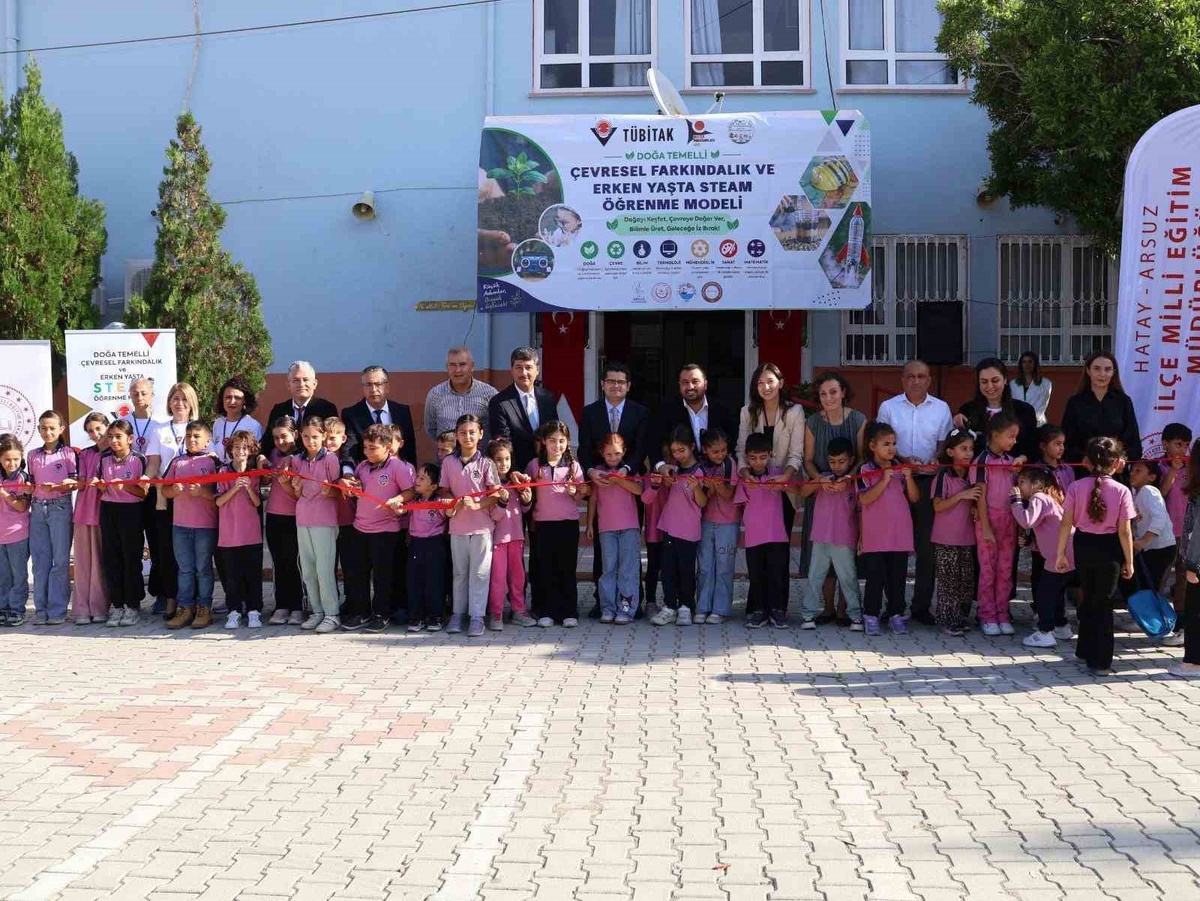 Hatay Arsuz'da TÜBİTAK 4009 projesinin açılışı Kaymakam katılımıyla yapıldı