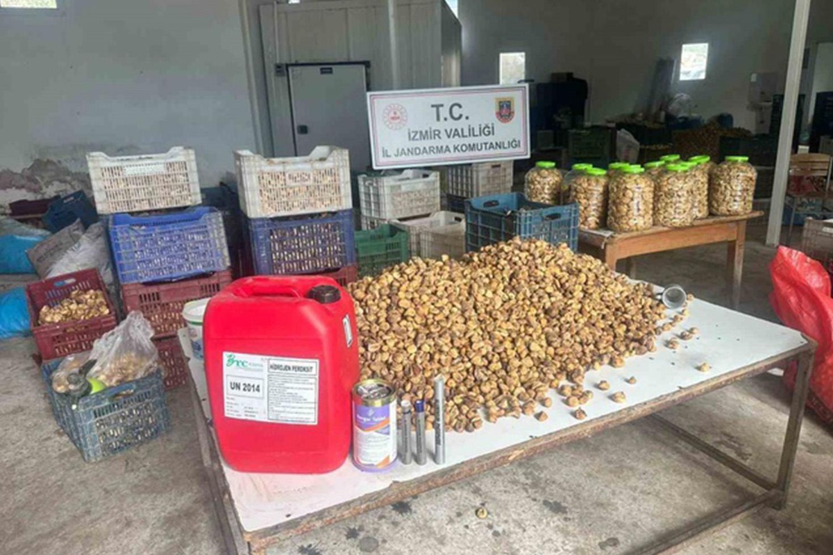Vatandaşa zehir yedireceklerdi! 3 ton incire kimyasal müdahale