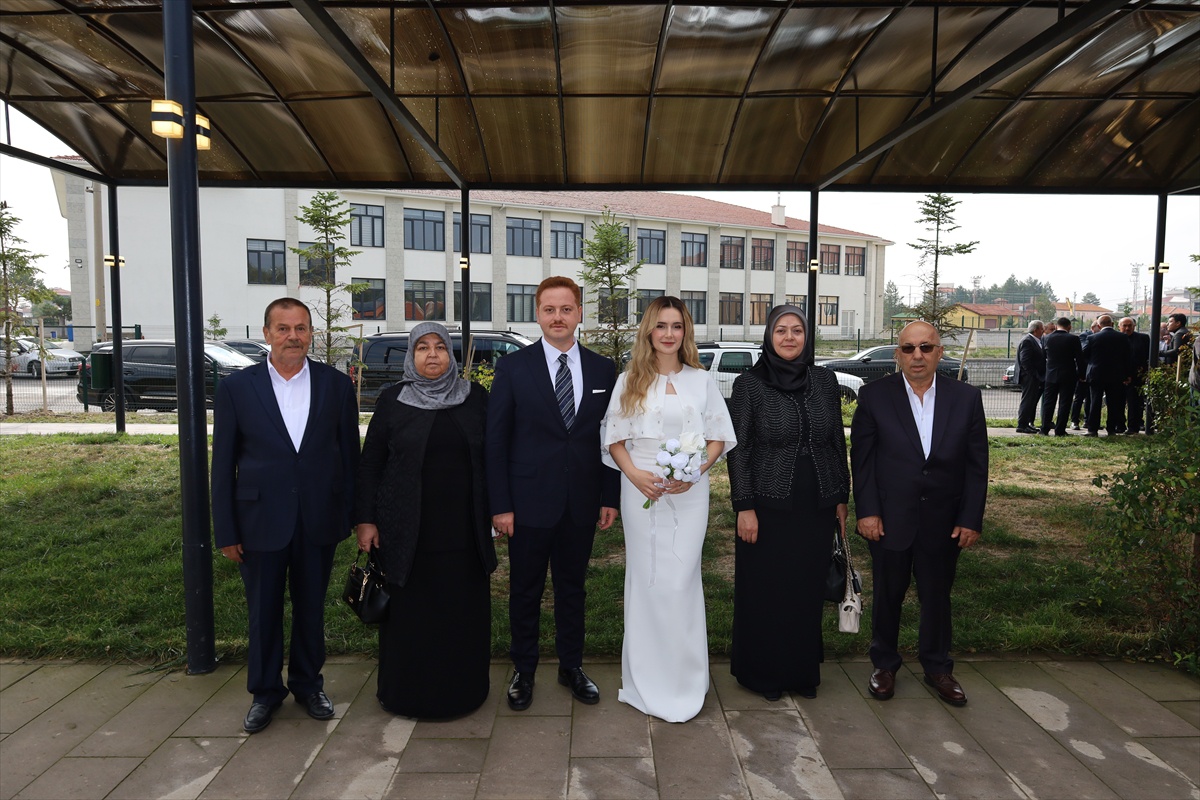Orta Kaymakamı İnce ile Sedef Nur Aydın evlendi, nikahı Başkan Bezci kıydı