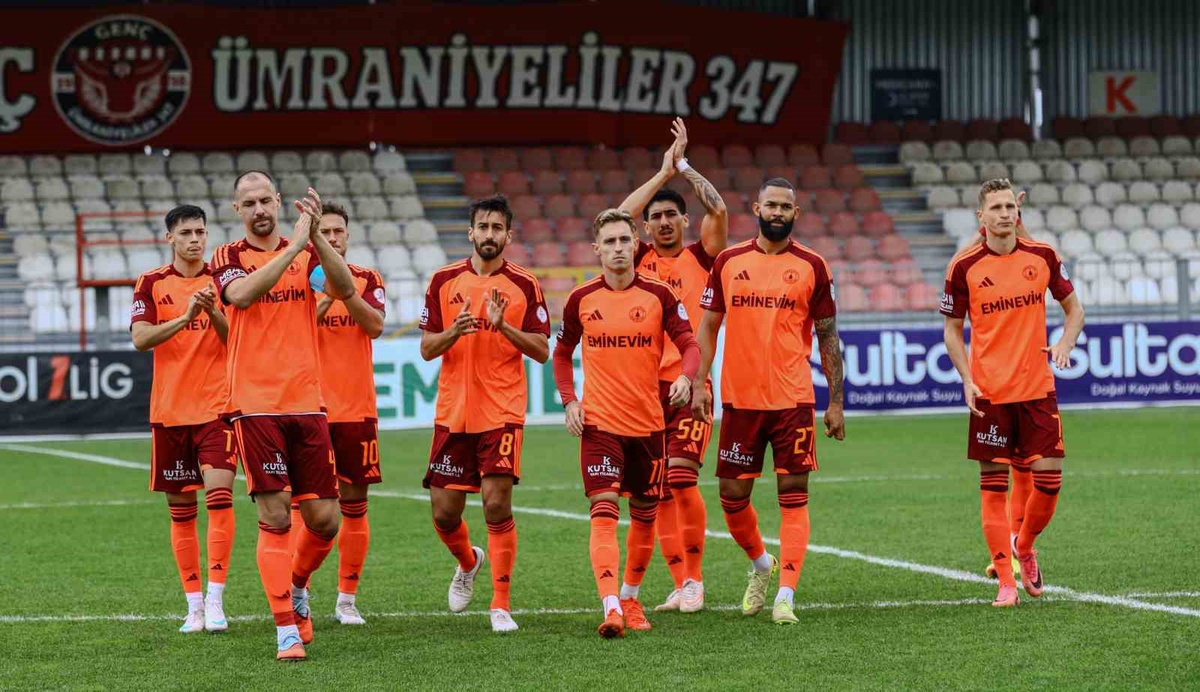 Ümraniyespor, Trendyol 1. Lig'in 12. haftasında Sivasspor'u 4-0 mağlup etti