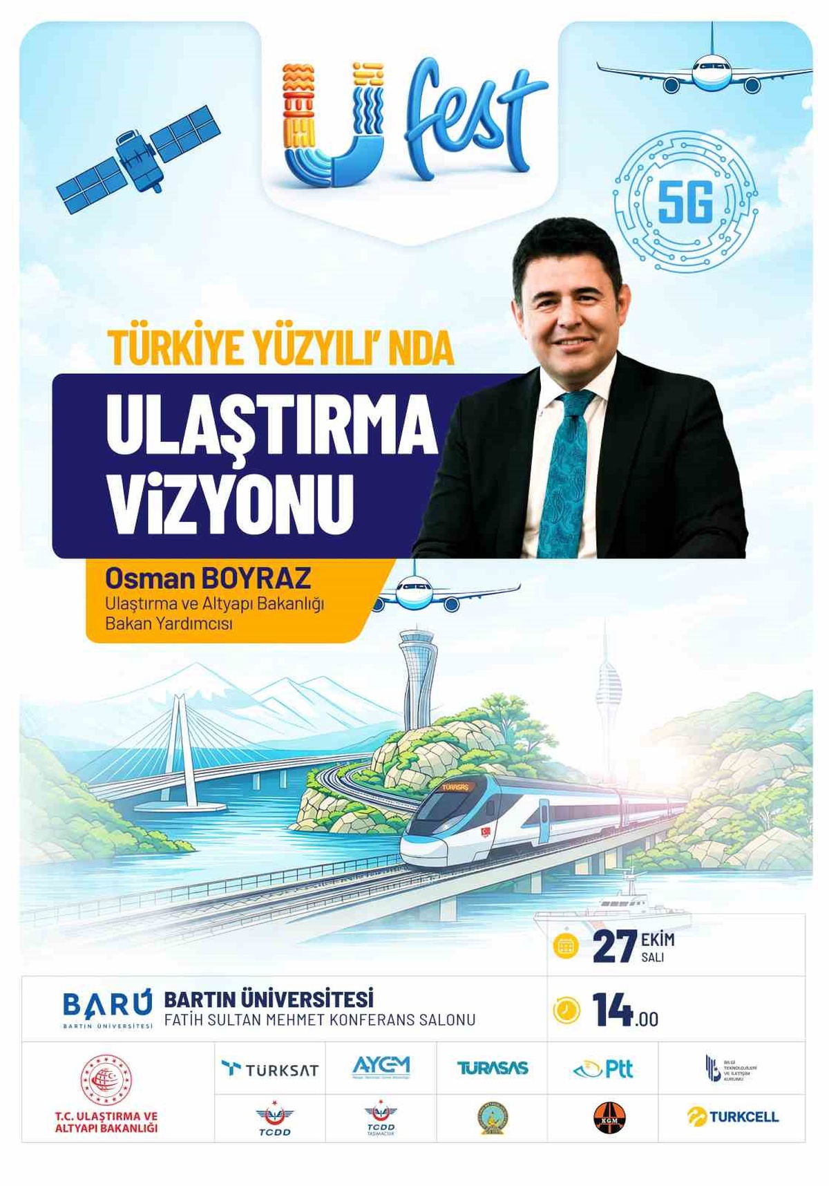 Bartın Üniversitesi ev sahipliğinde UFEST'te 4 kişiye Doğu Ekspresi bileti verilecek