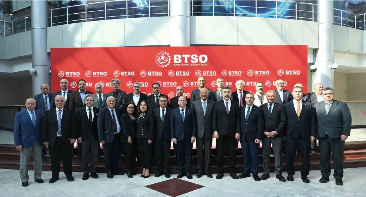 BTSO Başkanı Özer Matlı, yeni dönemde BESOB ve Bursaspor yönetimini ağırladı