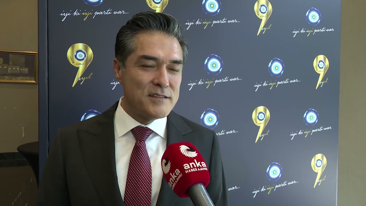 İYİ Parti'nin 9. yılında Kavuncu, önümüzdeki sürecin daha iyi olacağını söyledi