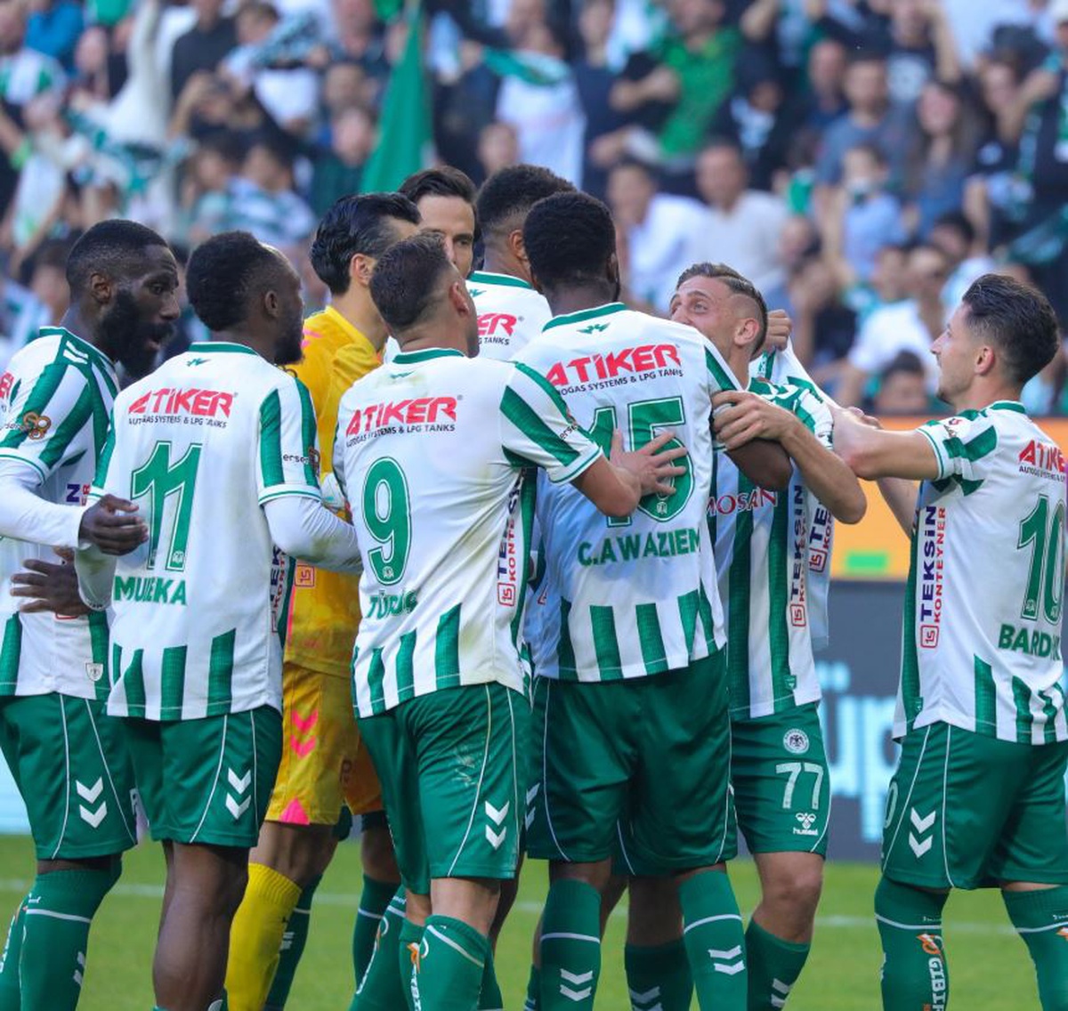 Konyaspor, Gençlerbirliği'ni Awaziem'in iki golüyle 2-0 mağlup etti