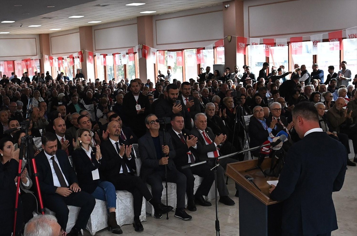Yeni Parti Tekirdağ 1. Olağan Kongresi'nde Mehmet Sabri Yüce il başkanı seçildi