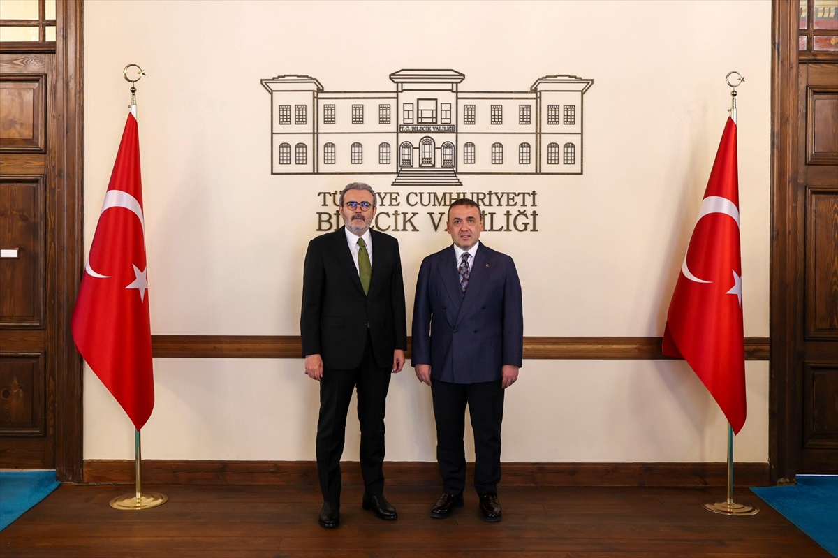 AK Parti MKYK Üyesi Mahir Ünal, Bilecik Valisi Sözer'i ziyaret etti