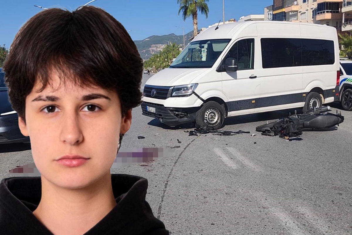 Minibüsle motosikletin çarpıştığı kazada üniversiteli Yağnur hayatını kaybetti