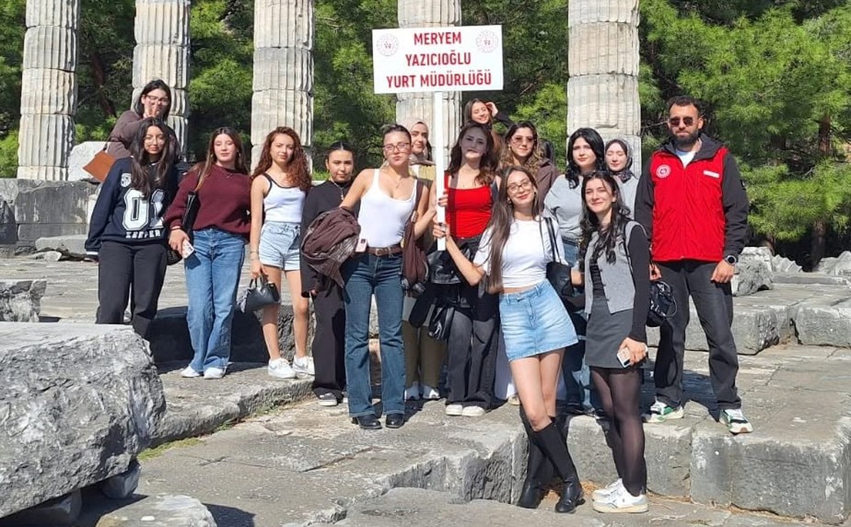 Aydın'da yurt müdürlükleri yeni öğrenciler için tanışma gezileri düzenledi