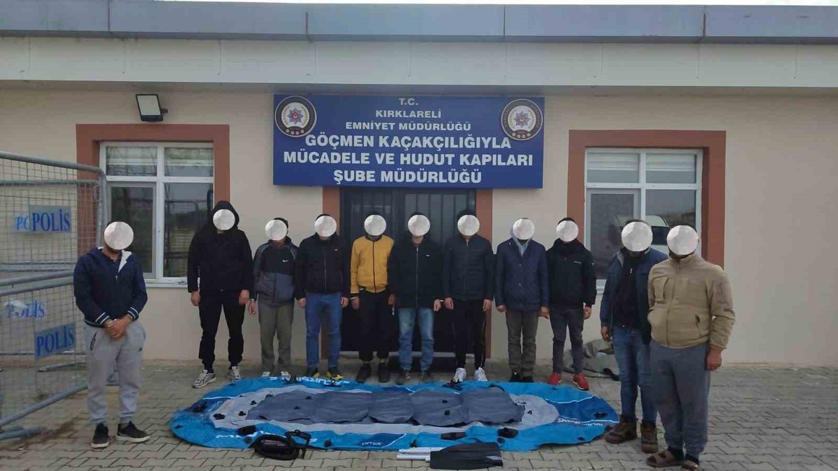 Babaeski'de göçmen kaçakçılığı operasyonunda 7 yabancı yakalandı, 3 şüpheli tutuklandı