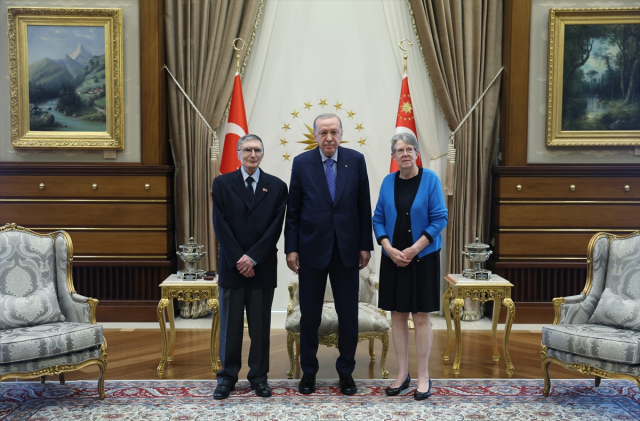 Başkan Erdoğan, Prof. Dr. Aziz Sancar'ı kabul etti