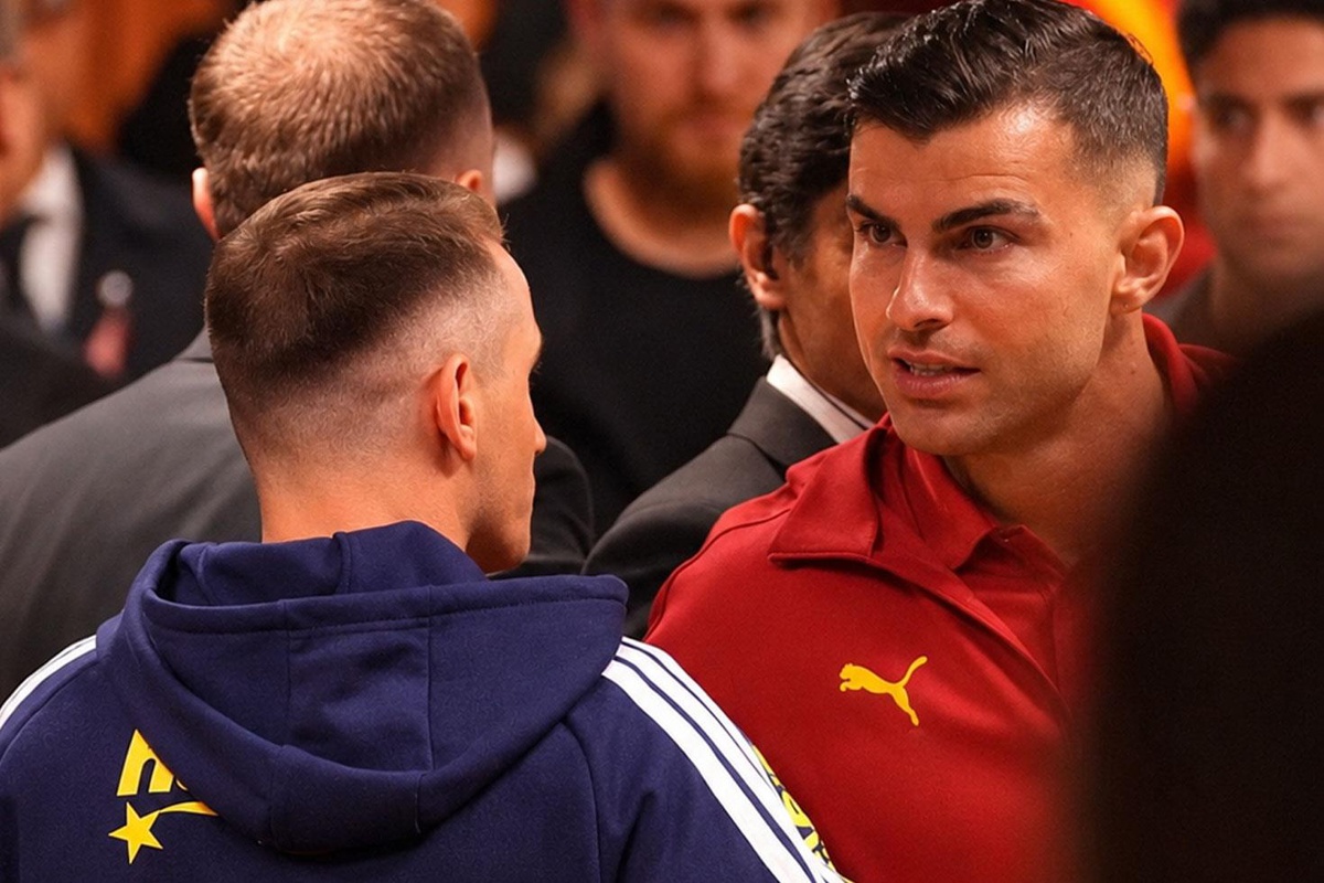 Derbi öncesi bomba görüntü