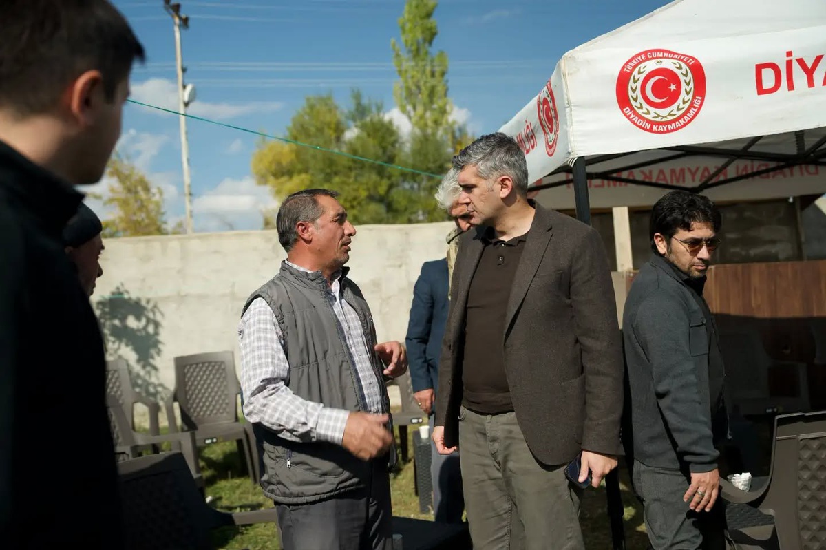 Diyadin Kaymakamı Korkusuz, Cuma Buluşmaları'nda vatandaşları dinledi