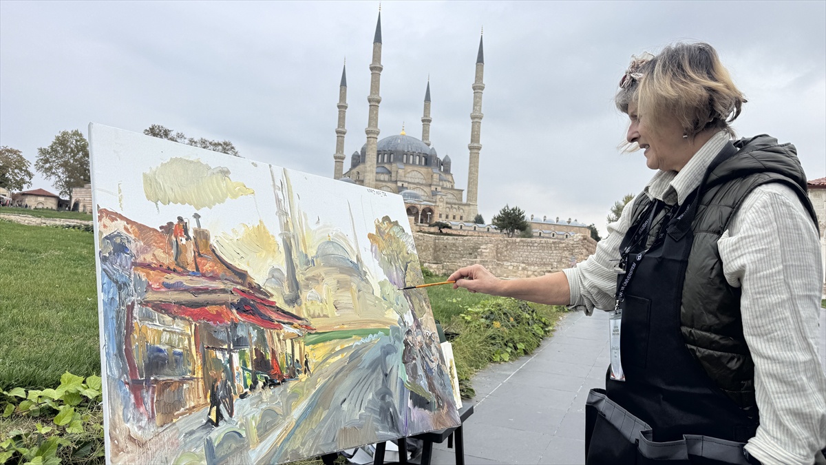 Balkan Ressamları Selimiye'yi Resmediyor