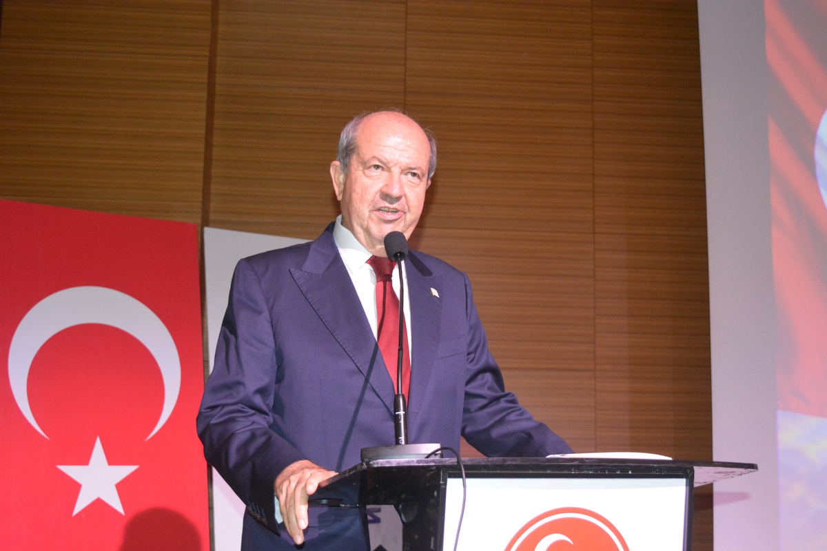 Ersin Tatar: Kıbrıs'ta bir anlaşma olacaksa bunun iki devlet temelinde olması gerekir