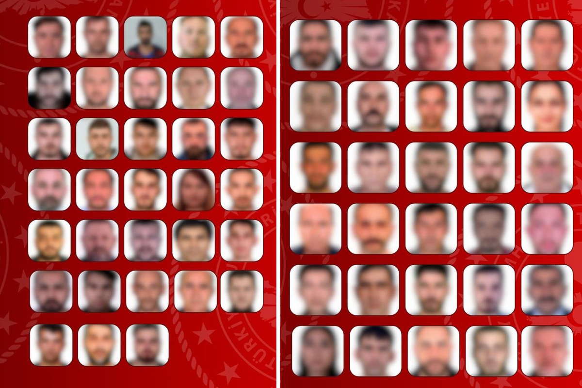 8 ülkeden 63 firari Türkiye'ye getirildi
