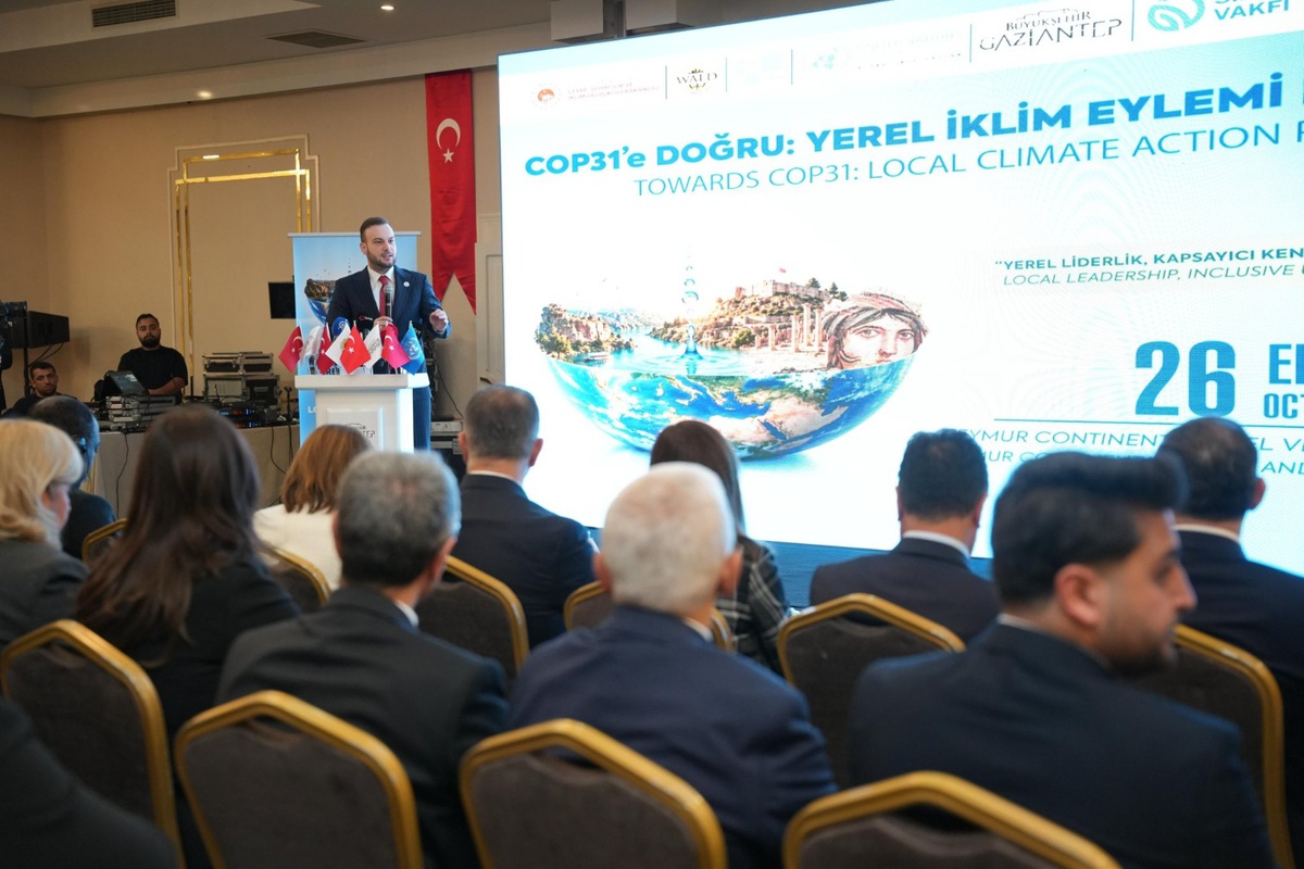 Sıfır Atık Vakfı Başkanı Ağırbaş, COP31'e Doğru iklim diyaloğunda konuştu