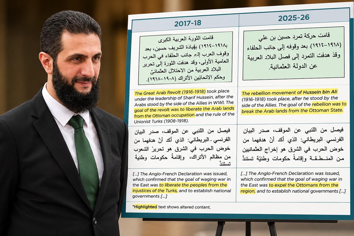 Suriye'de eğitim müfredatında değişiklik! Türkler için artık o ifade kullanılmayacak