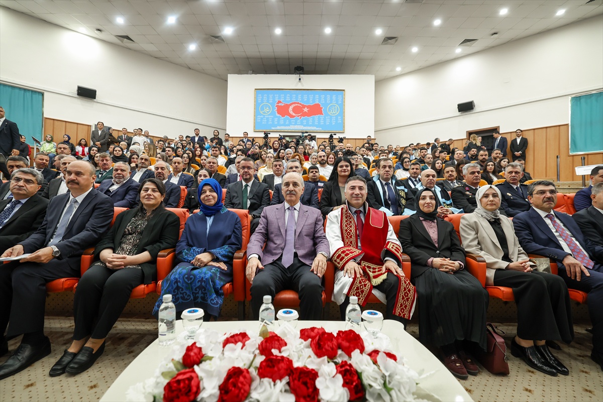 TBMM Başkanı Kurtulmuş, Batman'da Kudüs başkentli Filistin Devleti'ni savundu