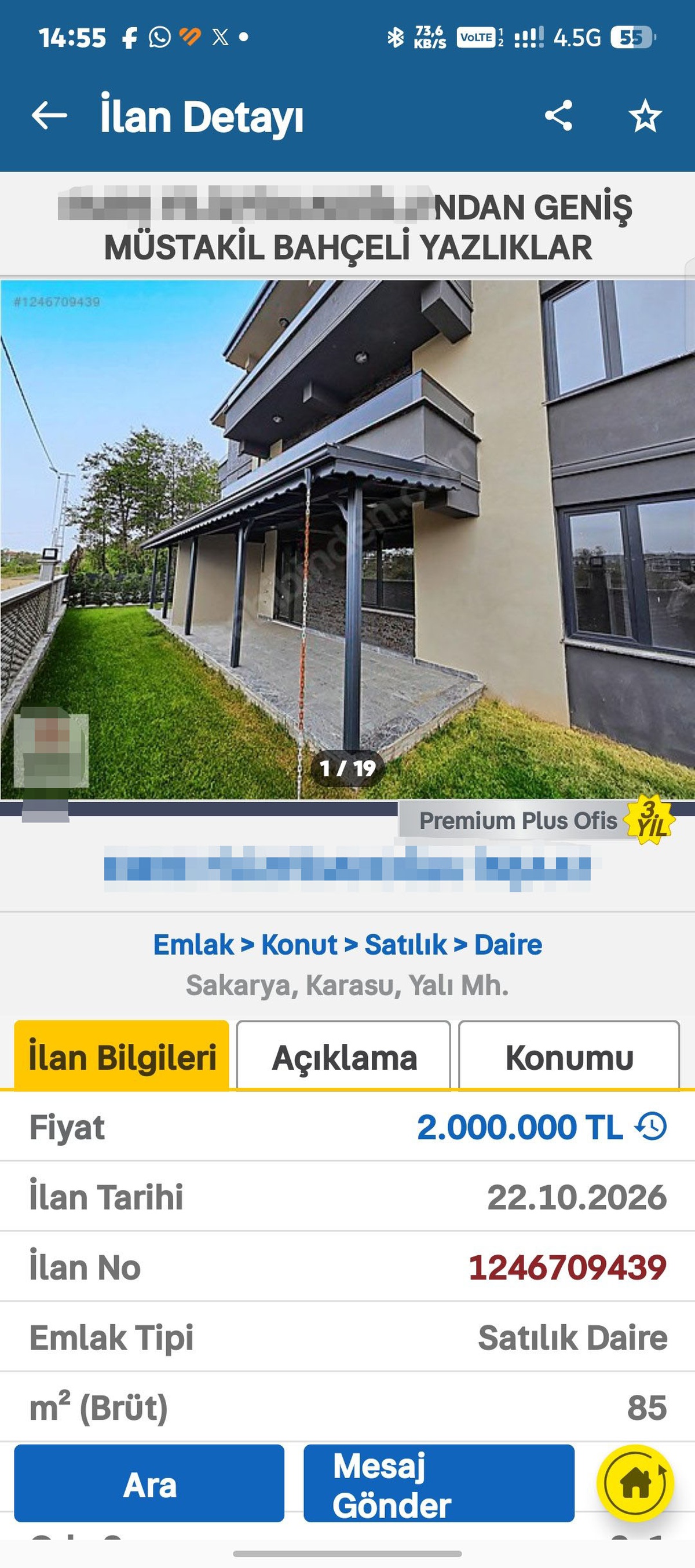 Bu ilanın bedeli ağır oldu! Bakanlıktan emlak şirketine 28 bin 620 TL ceza