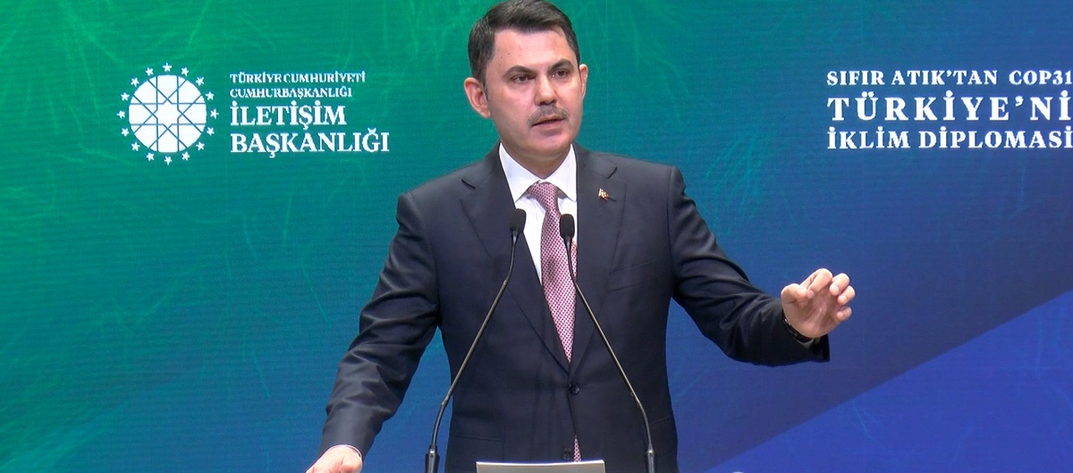 Bakan Kurum, Antalya'daki COP31'e 1,5 milyona varan misafirin katılacağını açıkladı