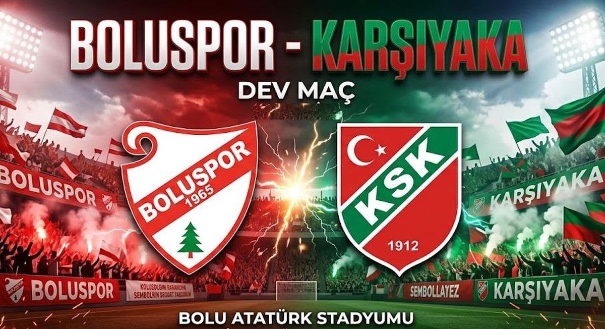 Boluspor Karşıyaka maçı hangi kanalda, Boluspor vs Karşıyaka nereden CANLI izlenir? Boluspor Karşıyaka maçı kaç kaç, maç bitti mi?