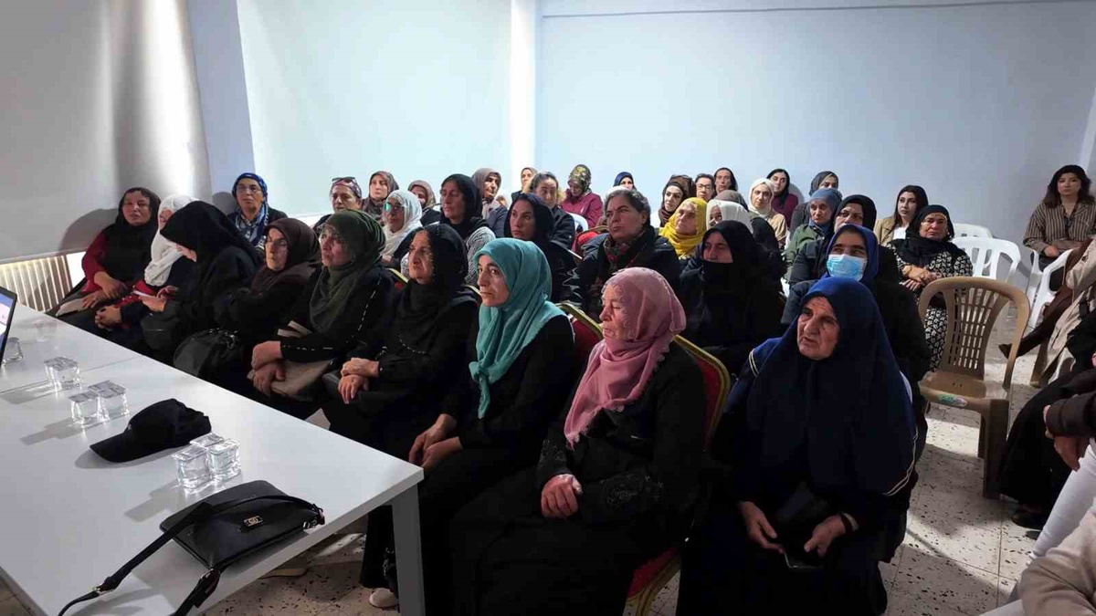 Elazığ Karakoçan'da Medilines Hastanesi meme kanseri semineri düzenledi