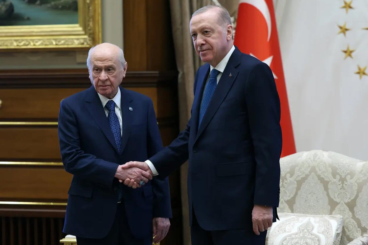 Erdoğan ile Bahçeli arasında sürpriz görüşme