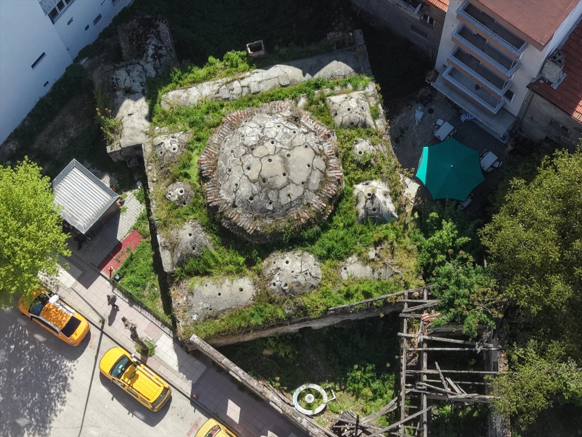 Kastamonu Taşköprü'deki hamam 2 milyon 980 bin liralık projeyle kütüphane olacak