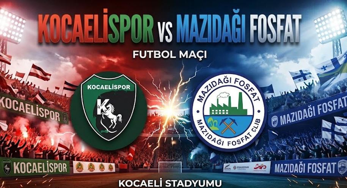 Kocaelispor - Mazıdağı Fosfat Ma&ccedil;ı Bug&uuml;n Hangi Kanalda ve Nasıl İzlenir?