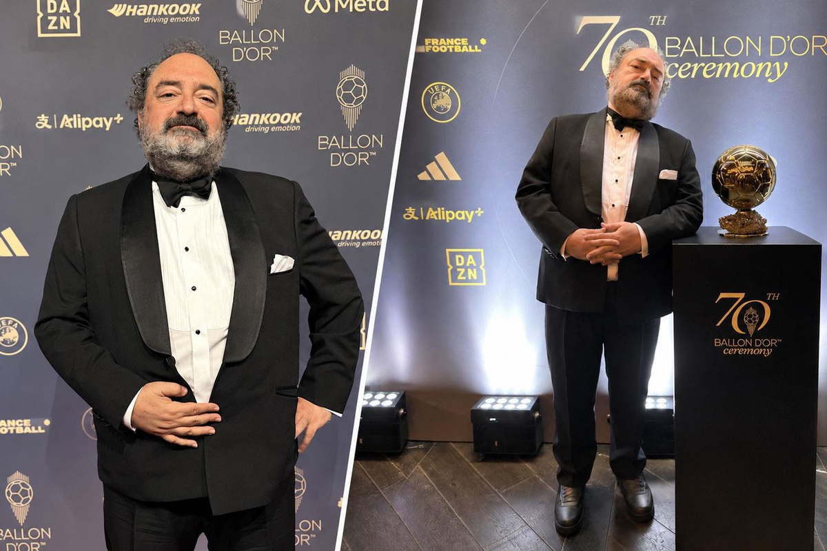 Nevzat Aydın'ın Ballon d'Or pozlarına ortak yorum: "Para var, huzur var"