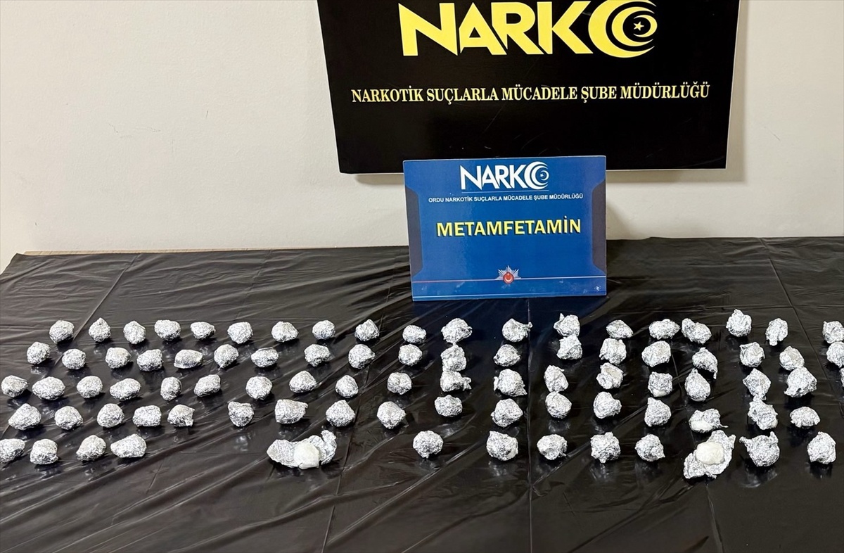 Ordu Altınordu'da uyuşturucu ticareti suçundan 4 şüpheli tutuklandı