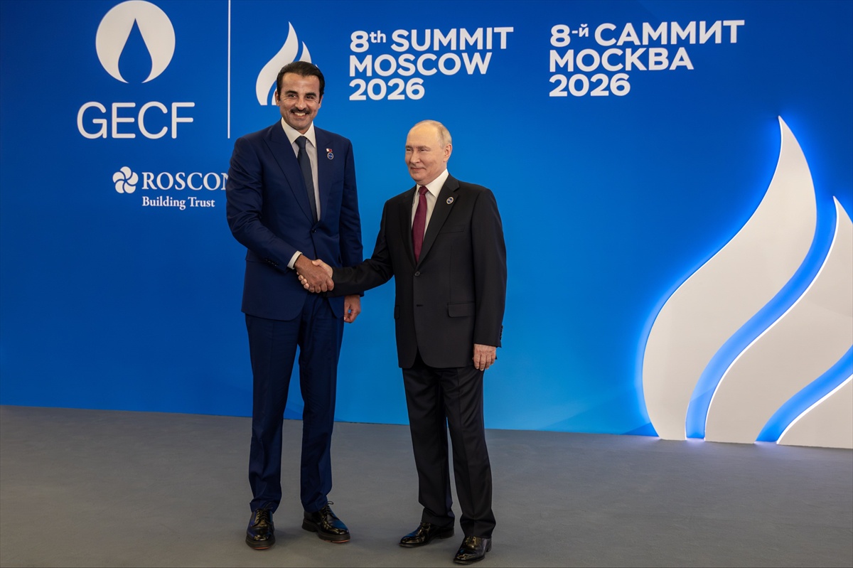 Putin ile Katar Emiri Moskova'da Hürmüz krizi ve enerji işbirliğini görüştü