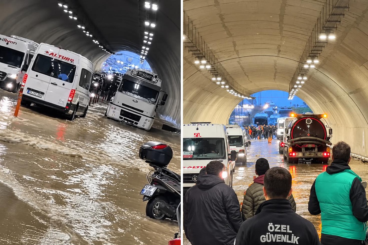 Sağanak Sabiha Gökçen’i de vurdu! Teknik bölge tünelini su bastı, servisler mahsur kaldı