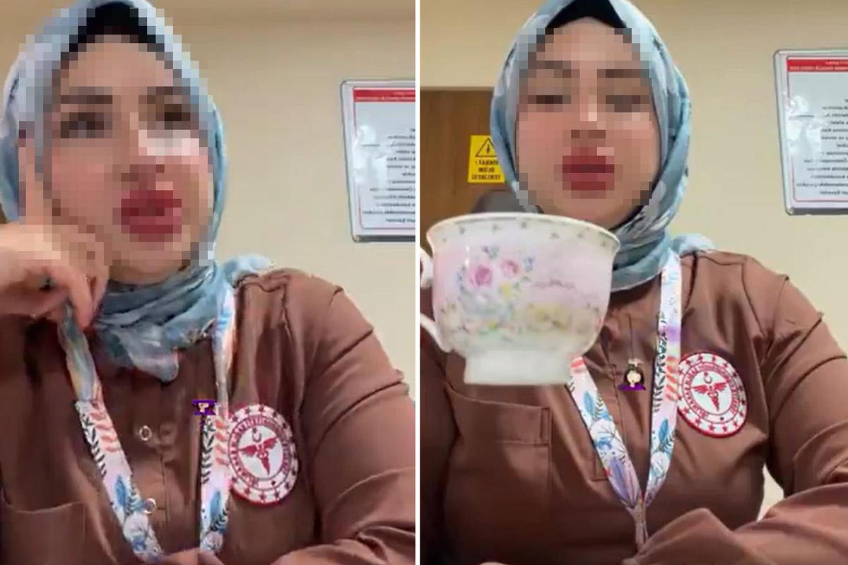 Sağlık çalışanının paylaştığı videoya tepki yağıyor