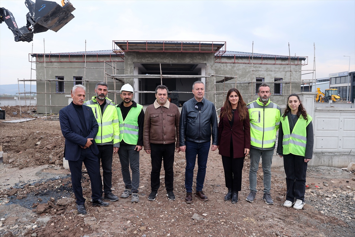 Sivas Belediyesi sanayi sitesine 112 acil sağlık istasyonu ve ASM yapıyor