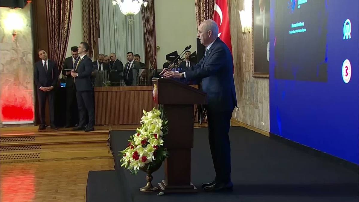 TBMM Başkanı Kurtulmuş: 'Gücü tesirli Türkiye’nin vazgeçilmez unsurlarından birisi de güçlü bir Türk medyasına sahip olmaktır'