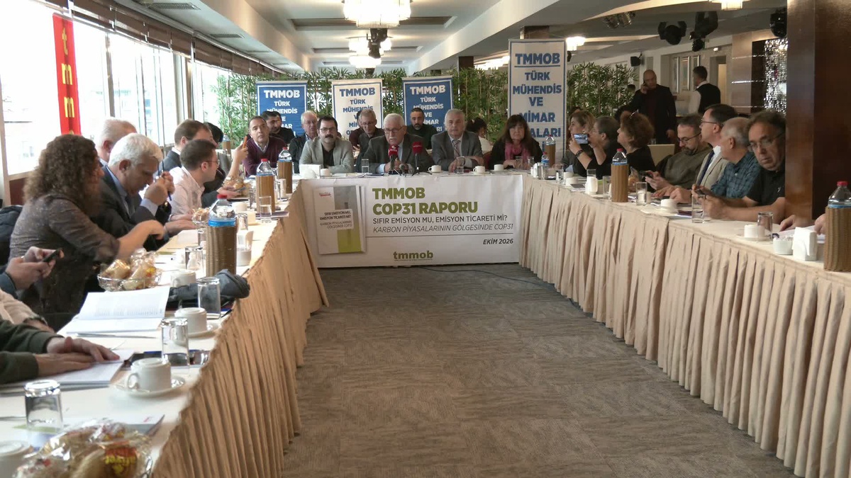 TMMOB COP31 raporunda karbon piyasalarını eleştirdi, etkinliklere katılmayacak