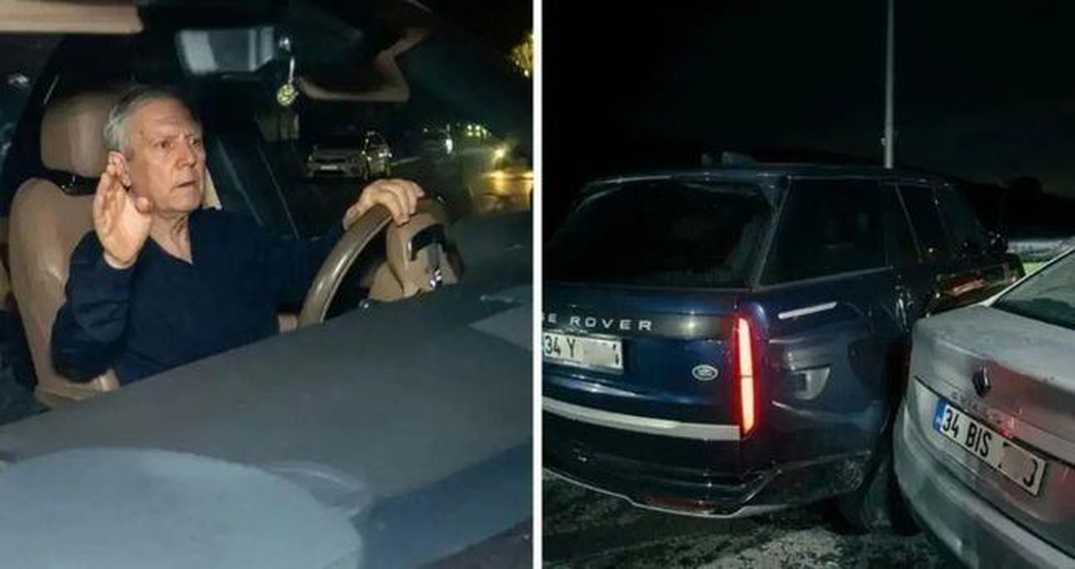 Aziz Yıldırım kimin arabasına çarptı?