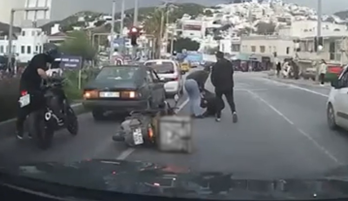 Bodrum’da kuryeyi yol ortasında darbettiler, 360 bin TL ceza yediler